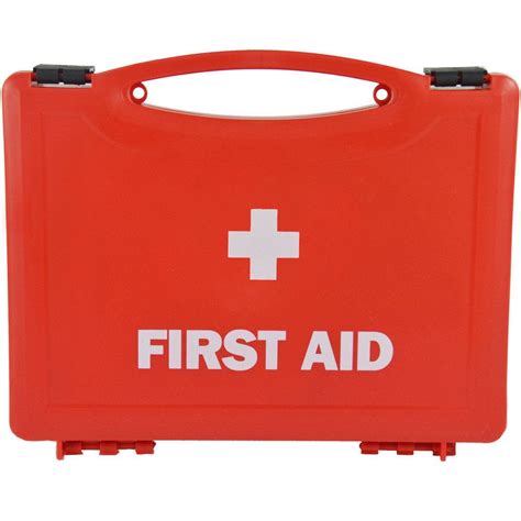 first aid boxes empty